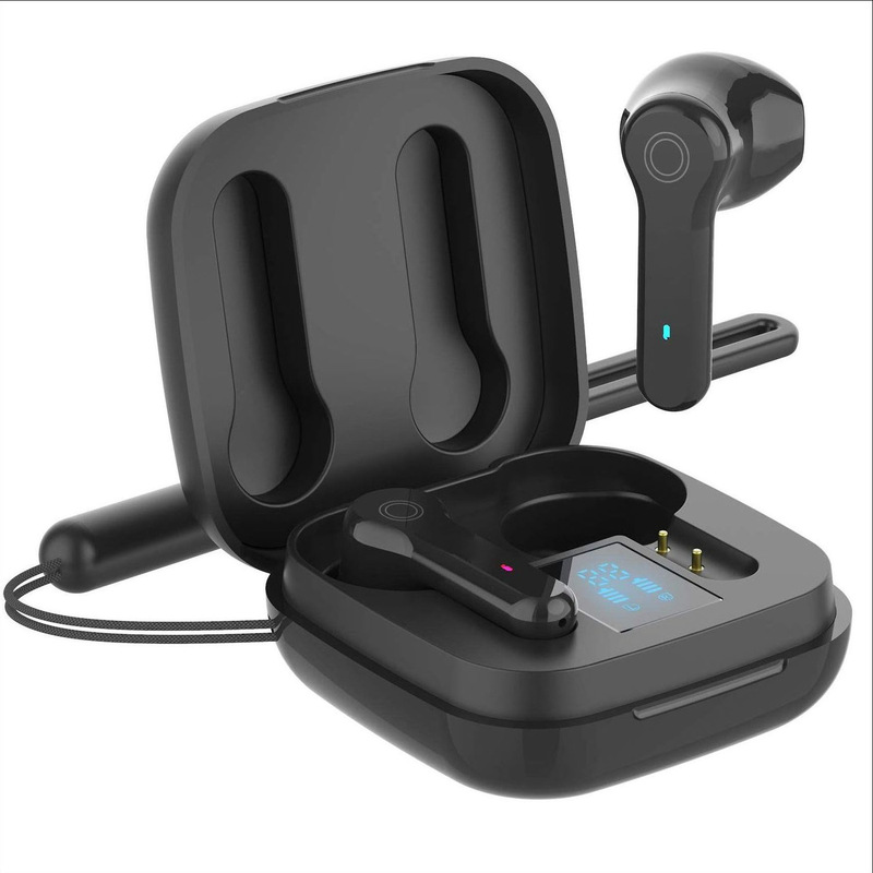 国境を越えたデジタル表示bluetoothイヤホン半入耳経典携帯アップルアンドロイド全適用TWS工場直販|undefined