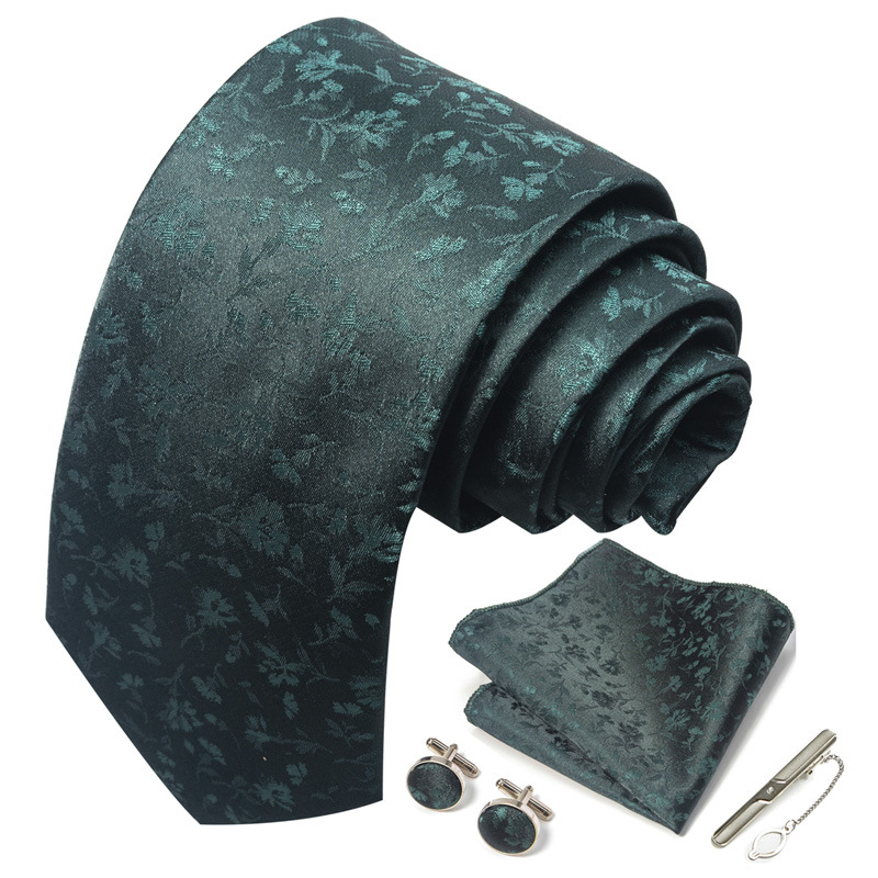 Coffret cadeau de couleur nette pour hommes, 1200 aiguilles, ensemble de robe d'affaires de groupe, cravate de mariage, usine_voghion.com