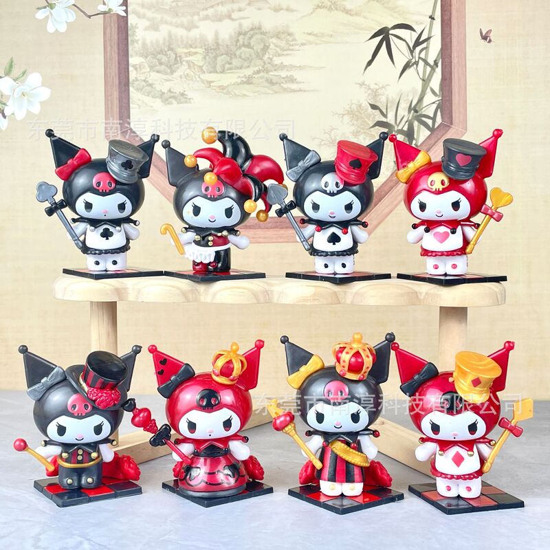 ポーカークロミブラインドボックスフィギュアシナモンドッグメロディー人形クレーンガシャポン人形漫画装飾品卸売ドロップシッピング|undefined