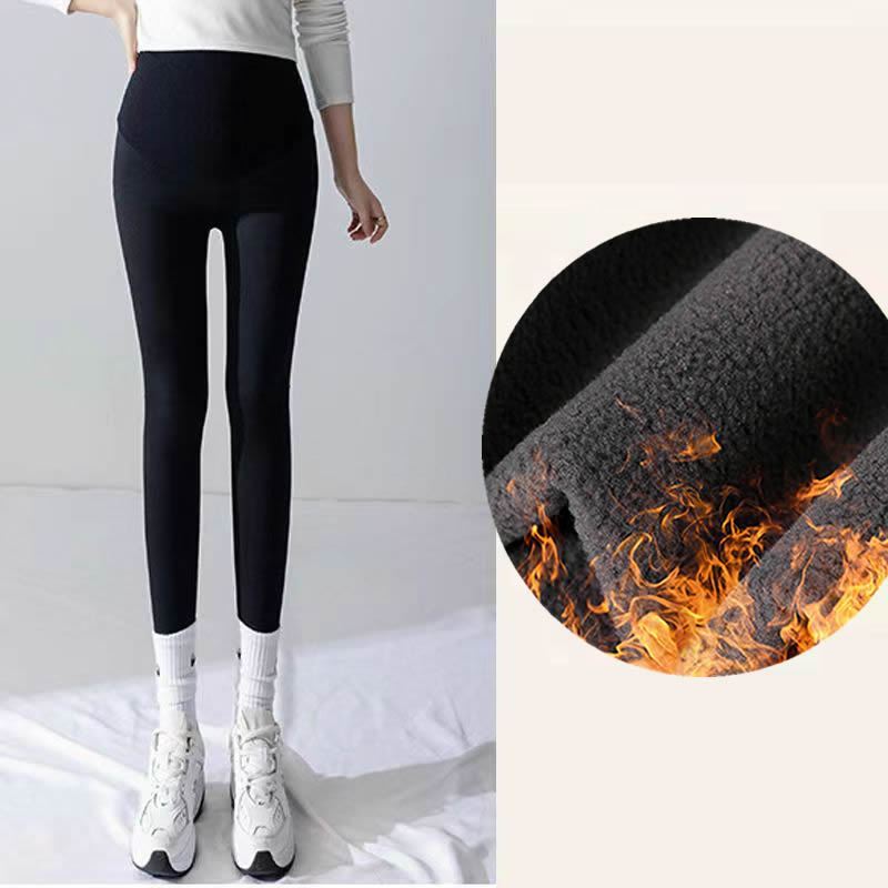 블랙 [얇은 벨벳 스타일] 바지