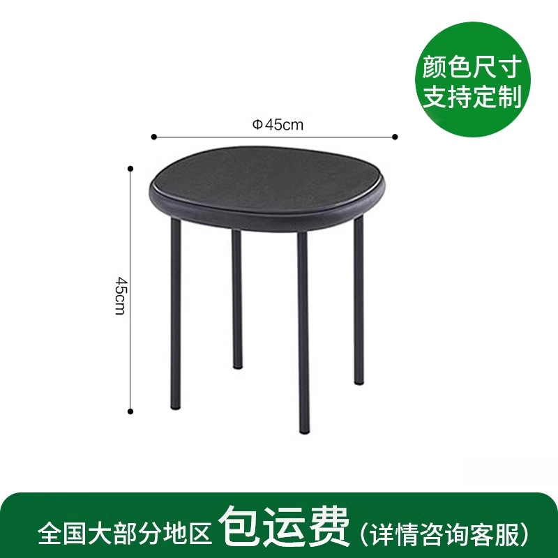 Sofá nórdico de caña al aire libre silla de caña individual mesas y sillas balcón hotel alojamiento residencial patio mesa de té cama