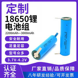 18650锂电池3.7V理发器电推剪毛球修剪器充电锂电池MSDS厂家批发
