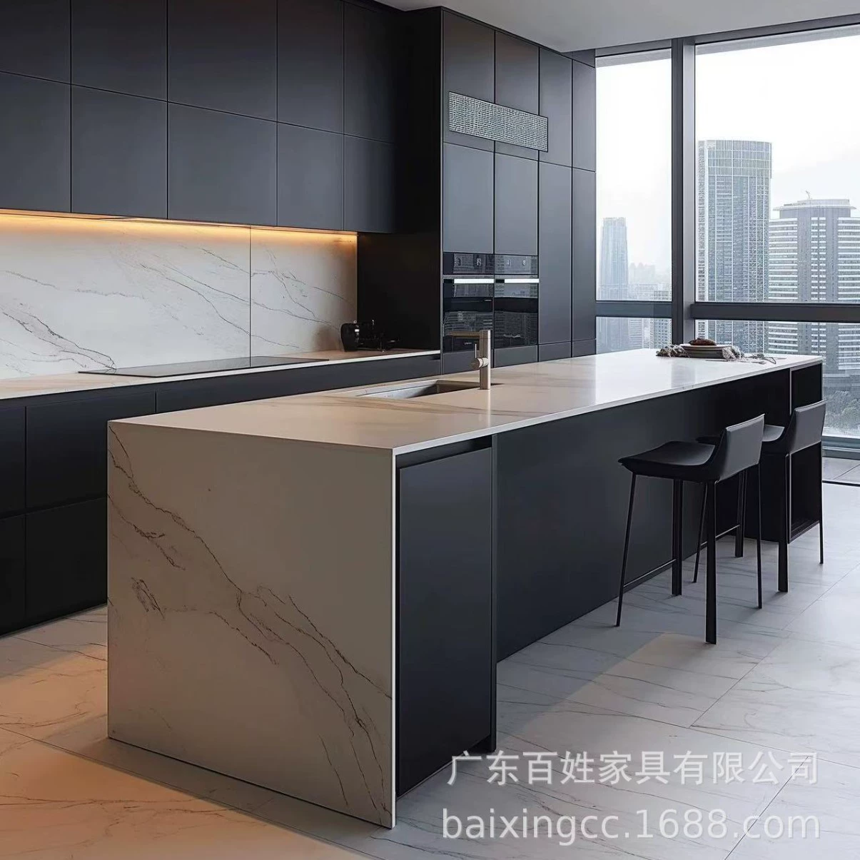 Гуанчжоуская мебельная фабрика, производство и обработка на заказ шкафов для австралийского проекта SHAKER DOOR с покраской.