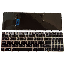 US适用HP 755 G3 850 G3 850 G4 ZBook 15u G3 G4 键盘银框