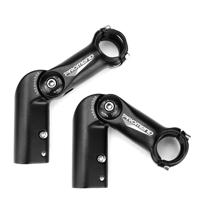 Promend agudización ajustable vástago de la bicicleta 885 ángulo cabeza elevador montaña grifo