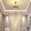 Modern and minimalistic ceiling lamp for country house for living room suitable for stairs, light luxury style