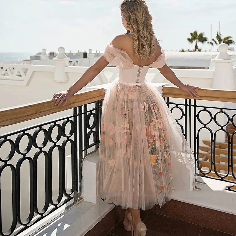 Comercio exterior europeo y americano Amazon AliExpress deseo vestido de noche de las mujeres sexy tubo superior encaje impreso medio-longitud