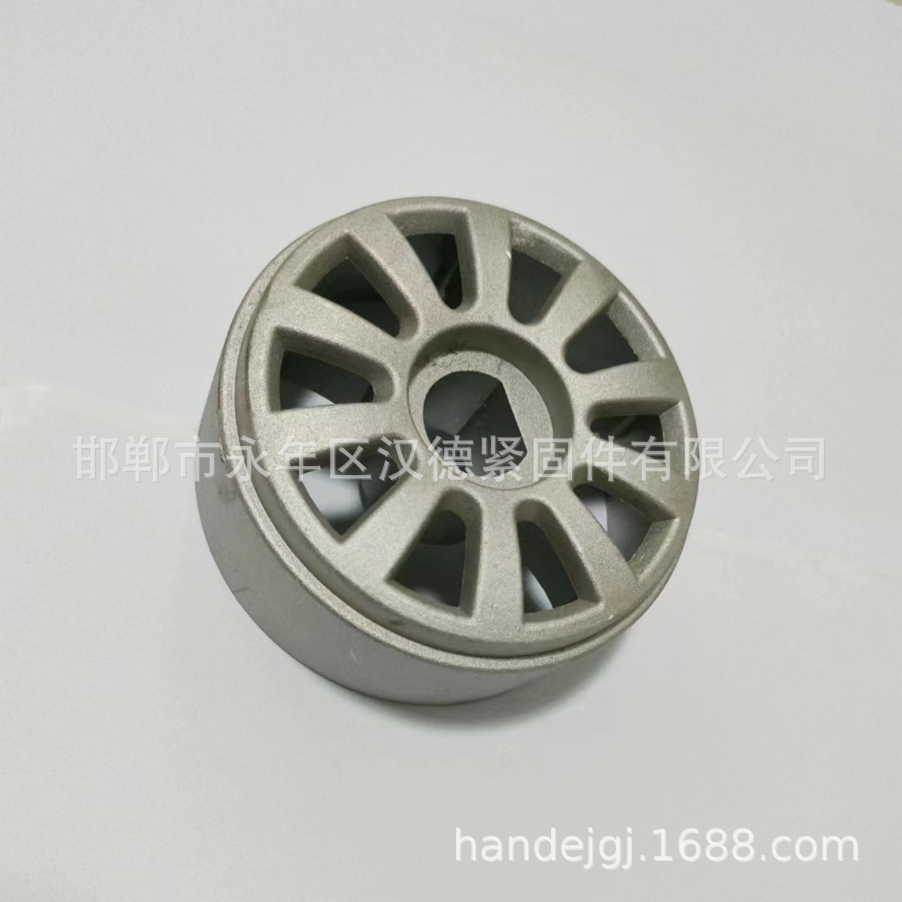 铸铝件 双轨道铝合金轮 双轨门排轮 永年铸铝厂家