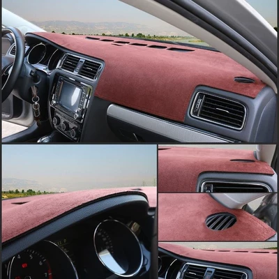 Günəş əleyhinə siperlik, Suede car dashboard center