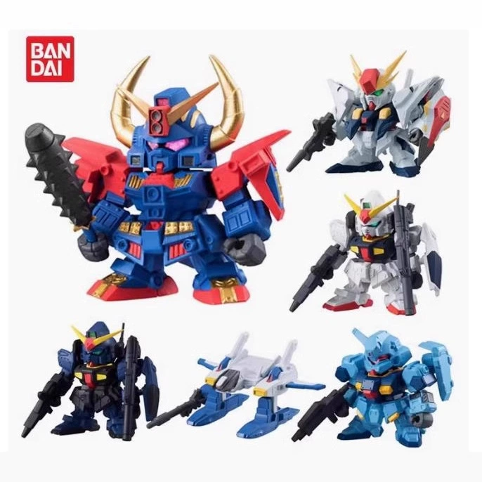 BANDAI Bandai Gallery Gundam Mobile Suit FORTE 3 Reprint Warrior Assembly Ornaments