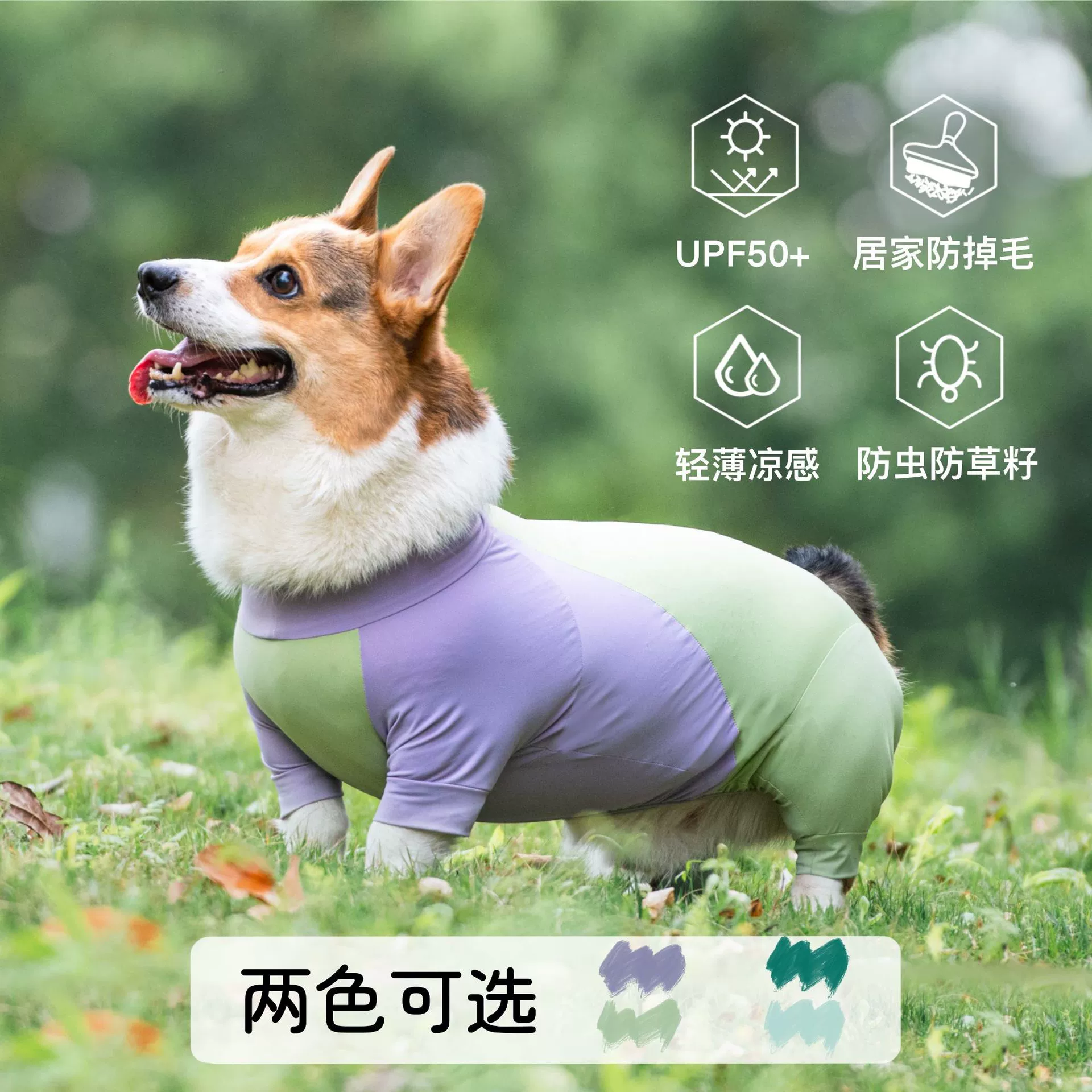 Собака прохладная весенняя и летняя четвероногая одежда