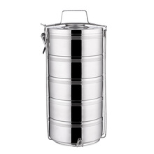UG73不锈钢双层保温饭盒桶2/3/4/5多层便当饭菜餐盒超大容量食格