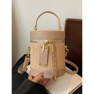 X 36246 Fashion cylinder bucket bag �r�ЈAͲ����ˮͰ��