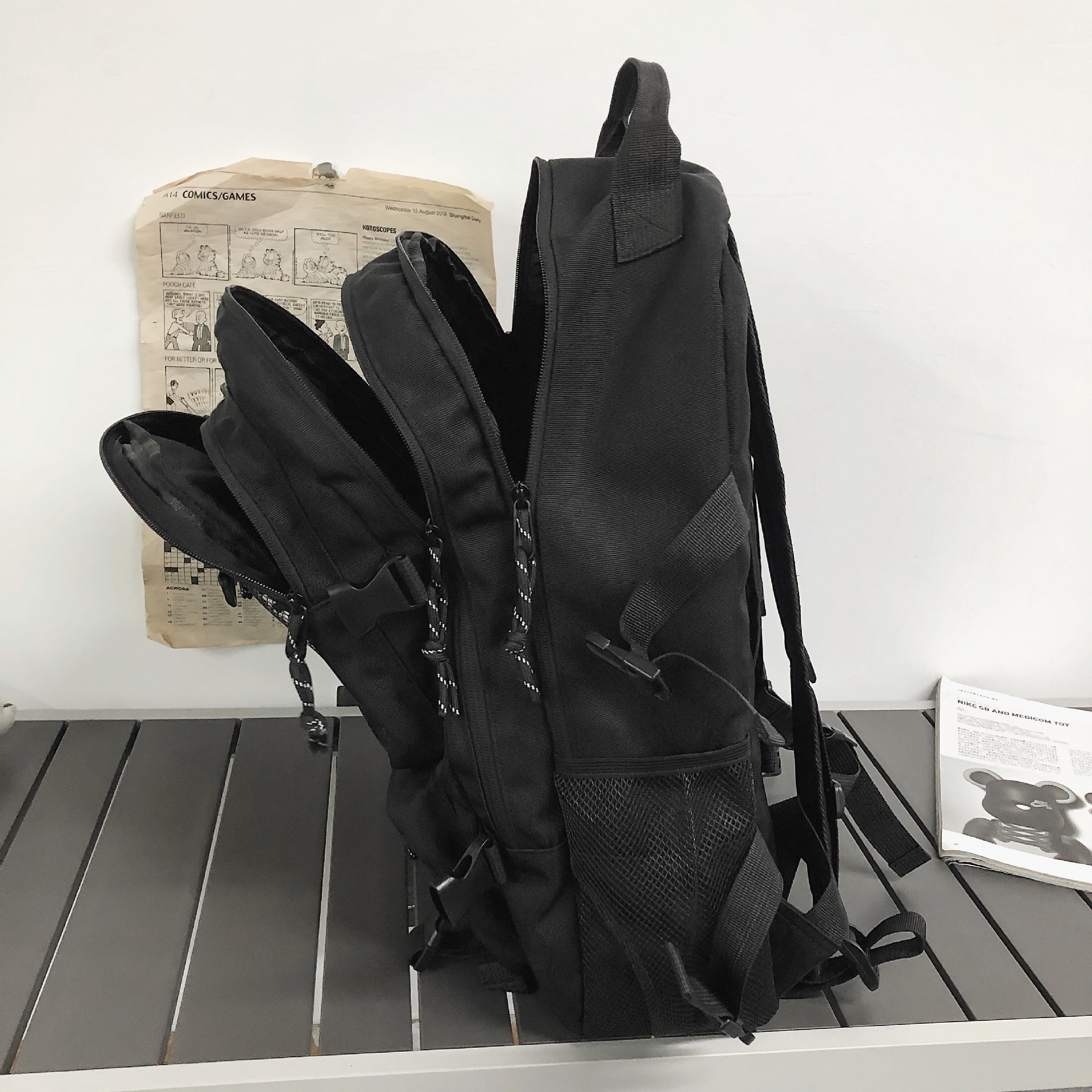 2023 nuevo de gran capacidad de la Universidad mochila femenina coreana Harajuku estudiante de secundaria mochila