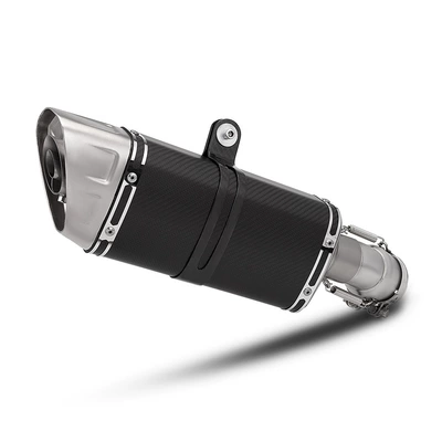 Motorcycle exhaust pipe | Stainless Steel Mid-Section and