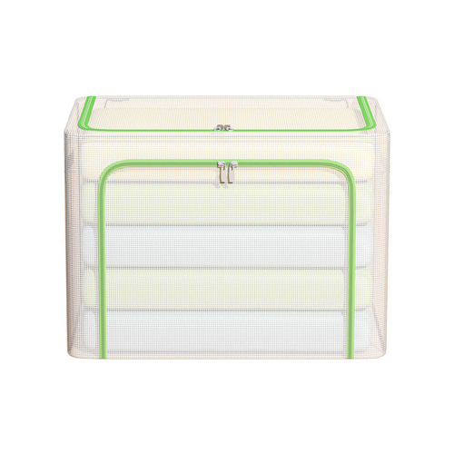 Folding clothes storage box toy transparent extra large storage box household quilt wardrobe storage and organization box wholesale