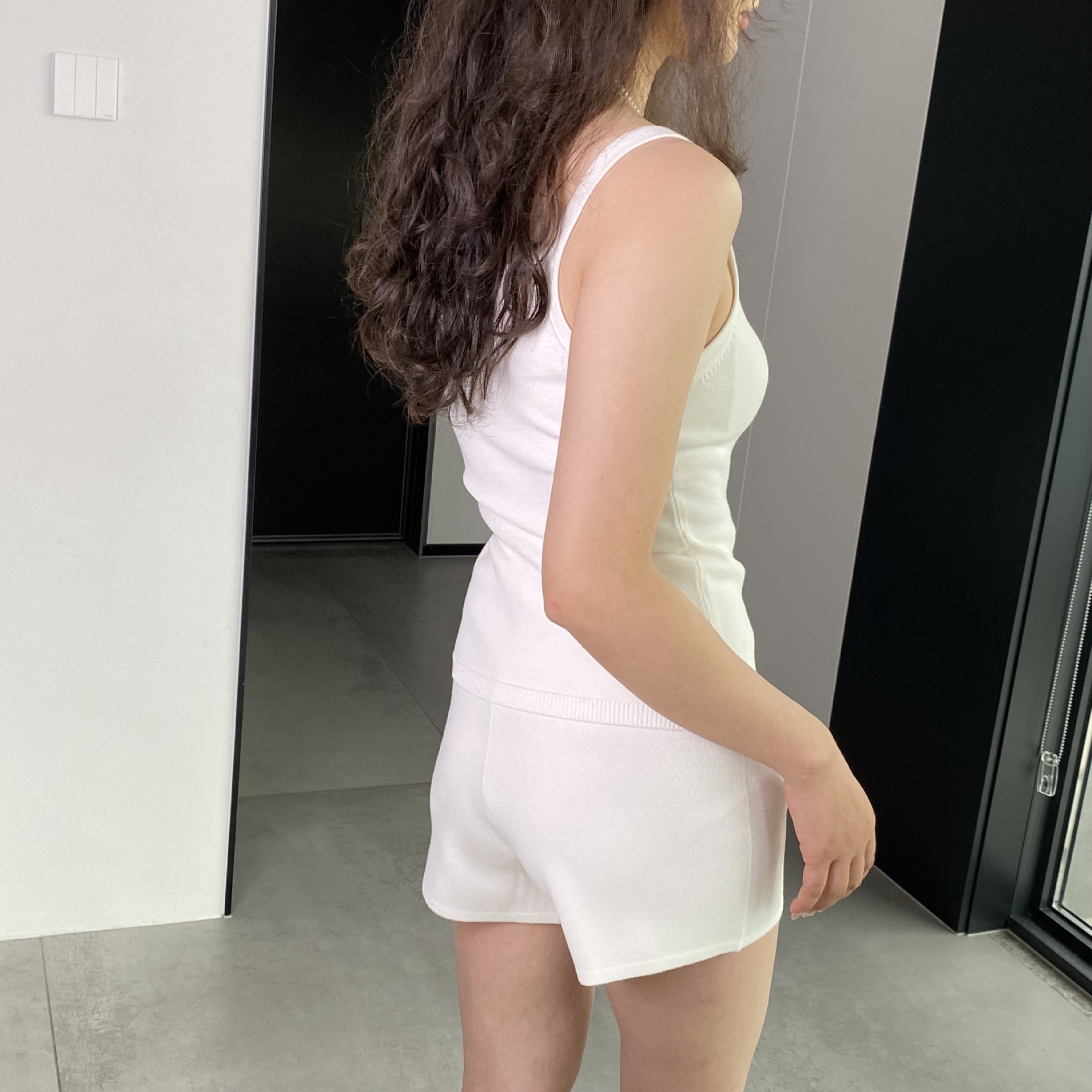 흰색 반바지