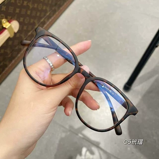高级感木纹眼镜女可配度数超轻TR防蓝光平光镜丹阳眼镜工厂店1145