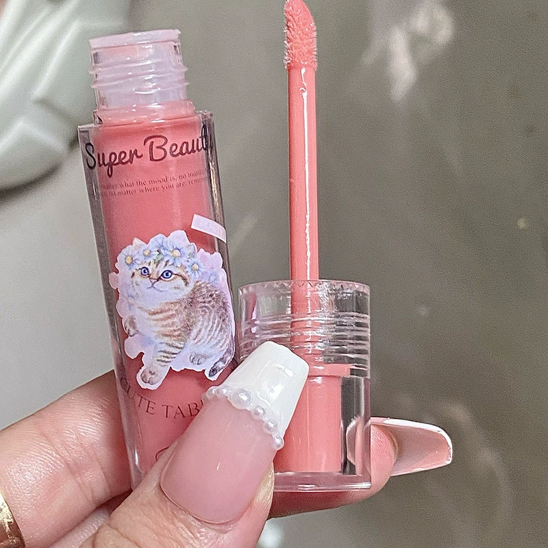Lip Gloss CAPPUVINI Transparent Moisturizing Plumping Mirror Effect, 6 Colors