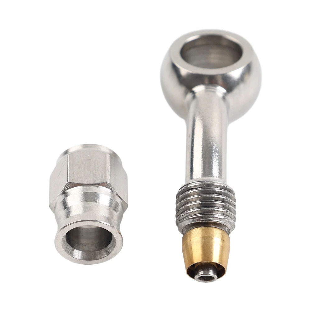 Motorcycle stainless steel quick-install brake hose AN3 fish-eye connector modified brake pipe accessories