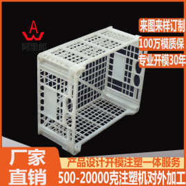 塑料水果筐模具塑料转运箩模具台州模具城凤梨菠萝采摘运输筐模具