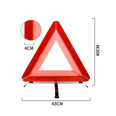 Car-Mounted Triangular Stand, Tripod Warning sign - large-national-standard-tripod