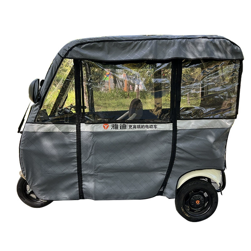 Yadi c18 c16 a80 cl9s series electric tricycle special rain curtain rain canopy sunshade factory batch