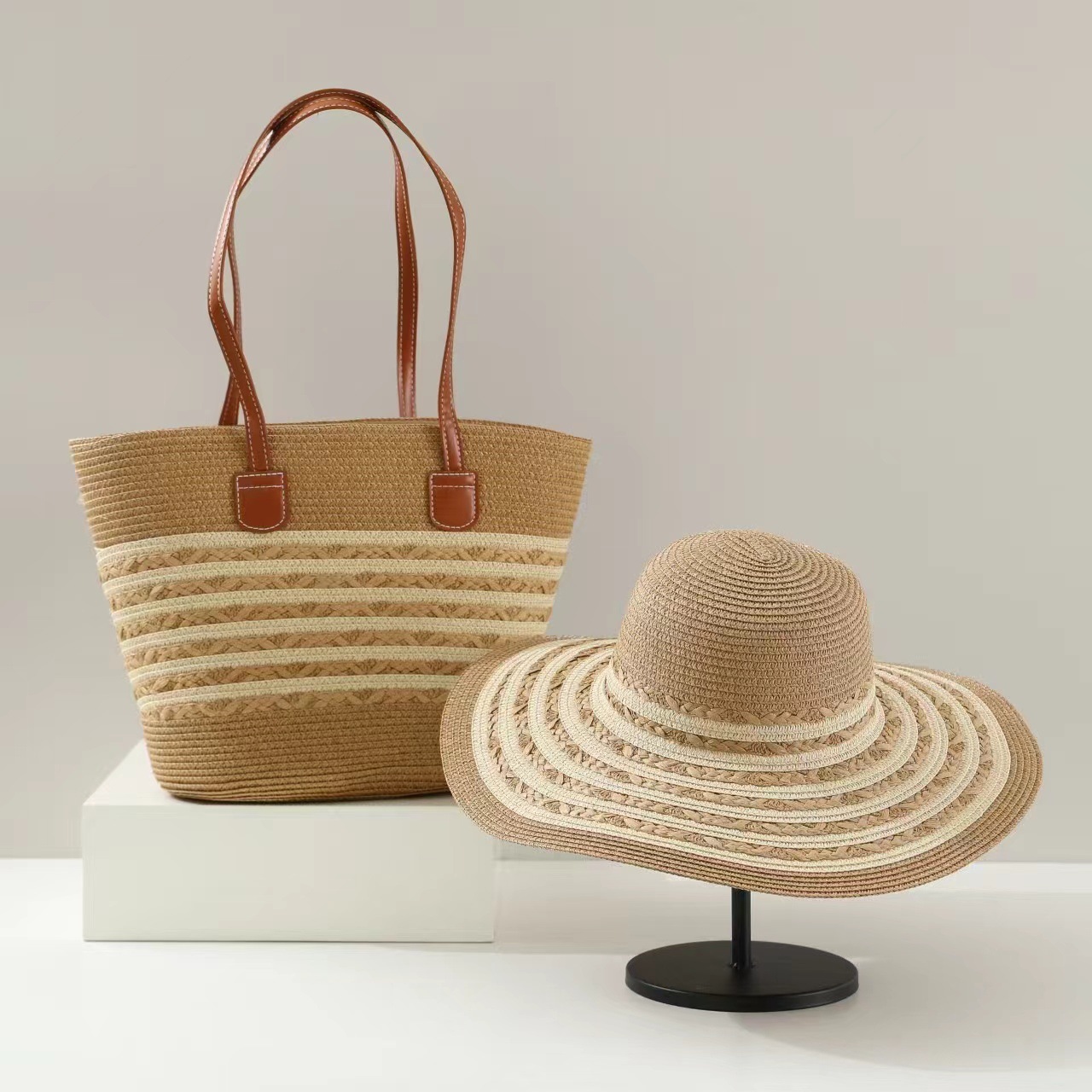 다섯가닥 땋기 - 오프화이트 카드