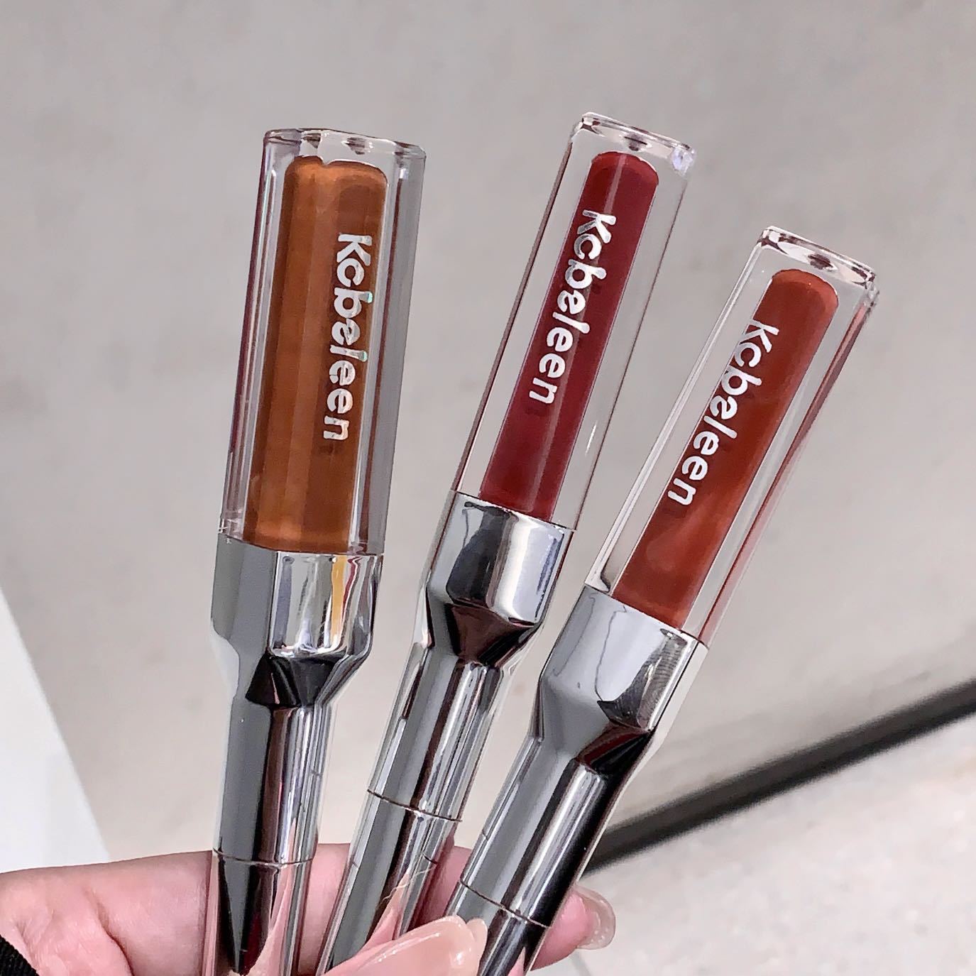 kobeleen double-headed lip gloss pen matte mirror surface two-in-one Lipstick velvet Fine, moist and chubby lip liner pen undefined