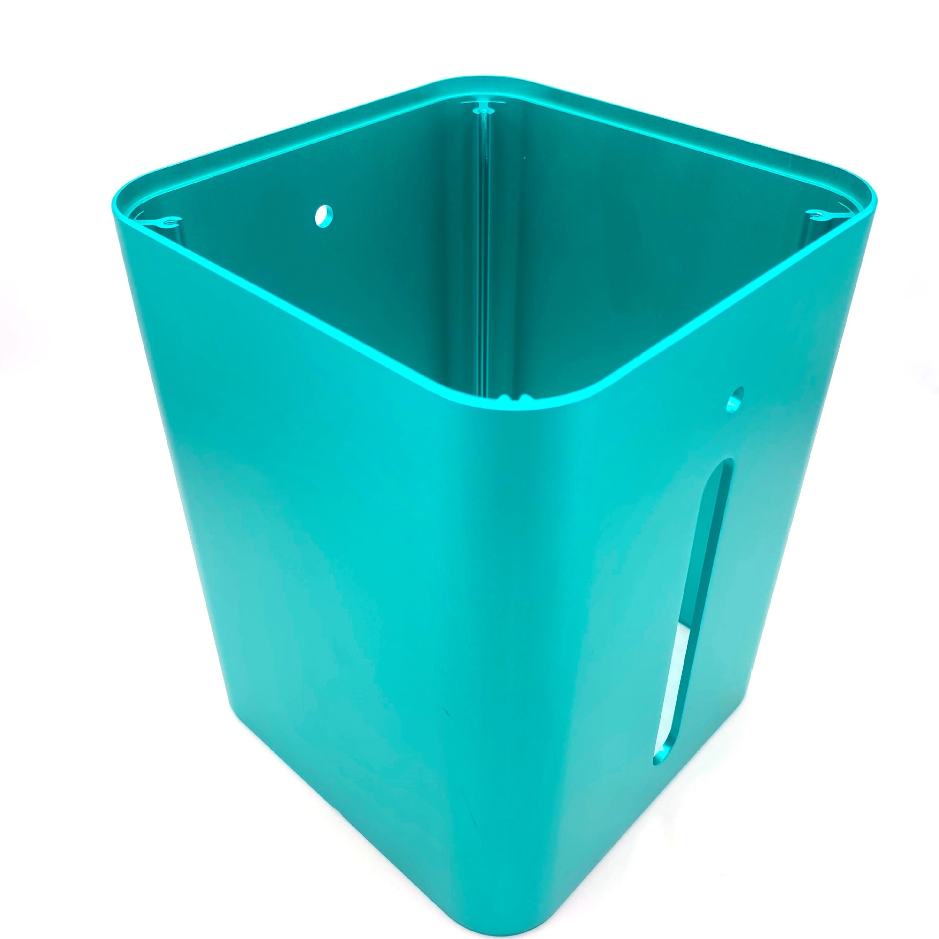 蓝牙音箱铝外壳切割倒角打磨冲压阳极氧化一条龙各类音响铝壳生产