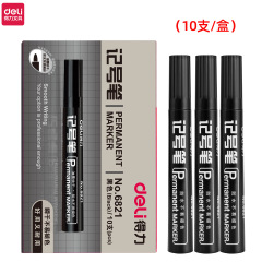 Gettle 6821 Marker Pen Black/Red/Blue Fat Tip Oversized Oil-Based Marker Highlighter Fast Drawing Pen