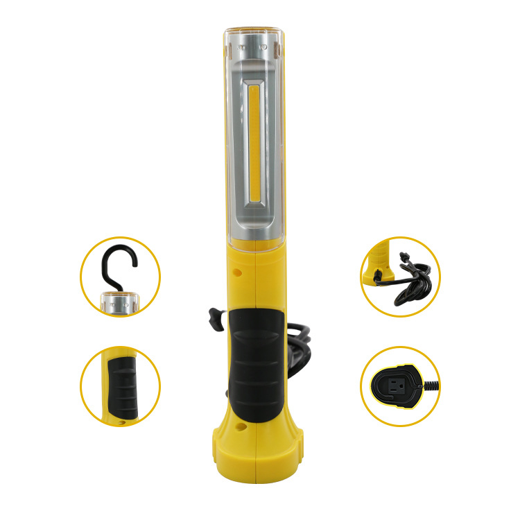 In-Stock Led Work Light, Auto Repair Lamp, Magnetic High-Brightness Strong Light, Portable Work Light for Car Repair and Machine Tools