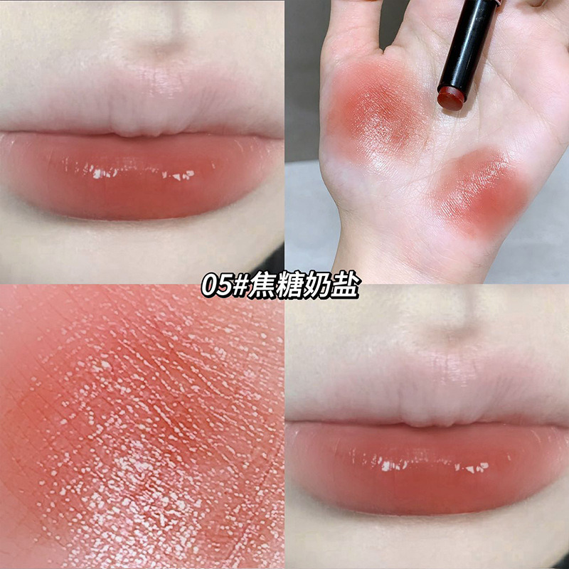 DaimAnpu espejo sólido labial miel labial vidrio esmalte labial humectante película lápiz labial lápiz labial maquillaje al por mayor image 8