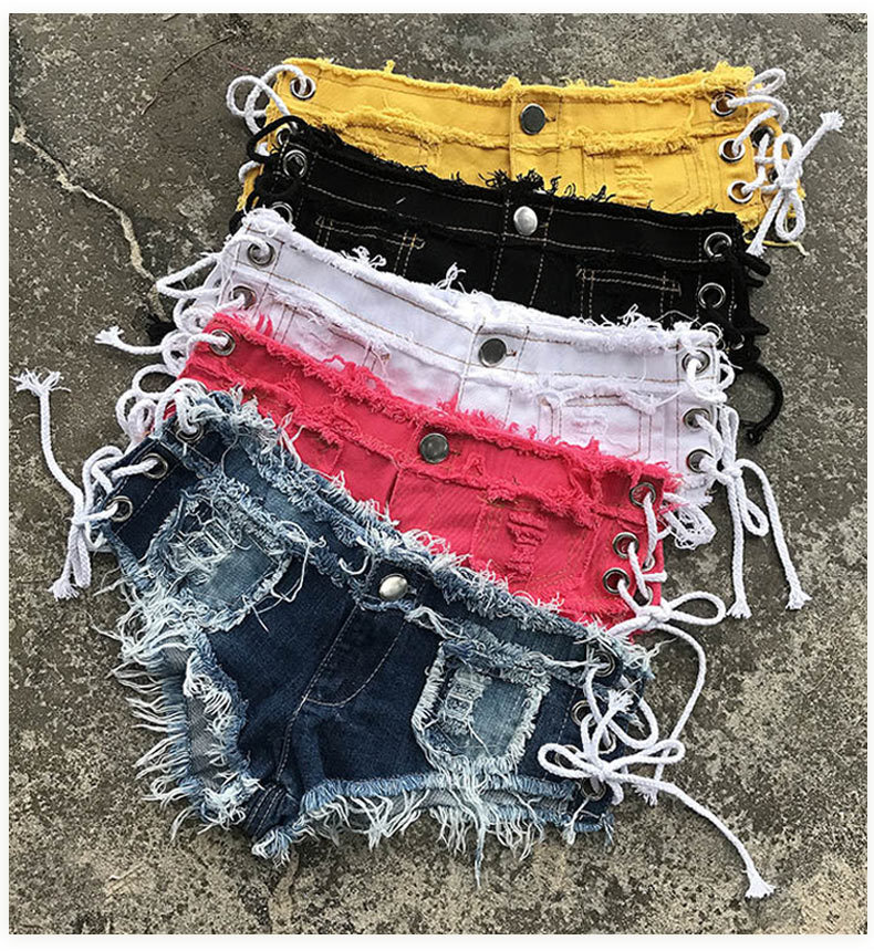 Women's Daily Fashion Solid Color Shorts Washed Jeans display picture 55