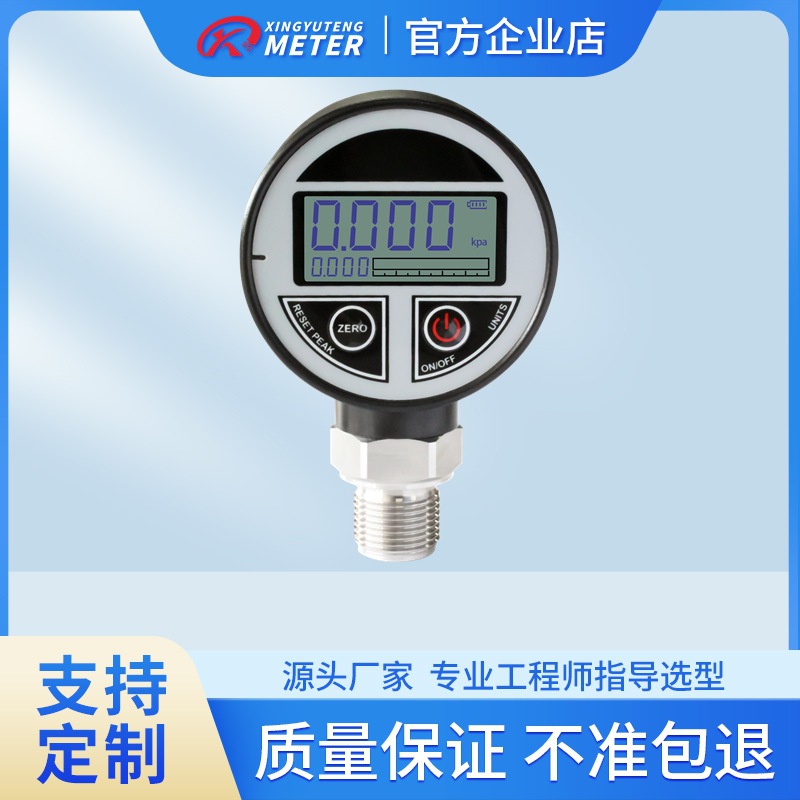 XYT-K-108【厂家直销】智能高温压力表电池供LCD液晶显示