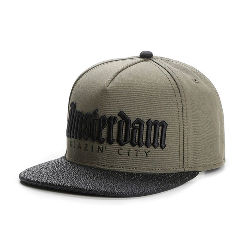 AMSTERDAM CAP Adult Hip Hop Fashion Foreign Trade Flat Cap Factory Wholesale Travel School Baseball Cap