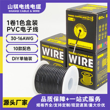 �羳ֱ��1007��a�~30-16AWG1��1ɫ/���bPVC��Ӿ�LED���B�Ӿ�