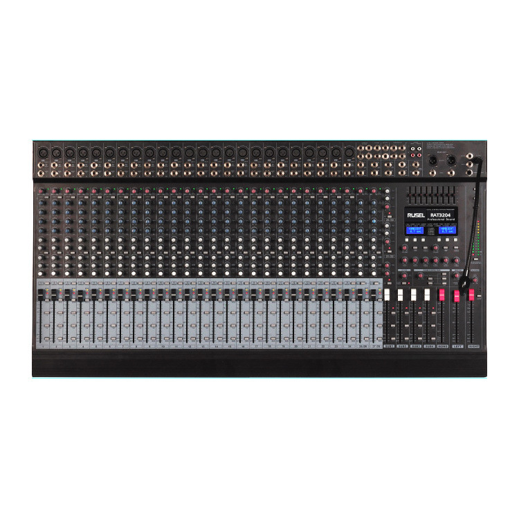 RUSEL(乐声)  RAT3204  32路四编组调音台（演出级调音台）