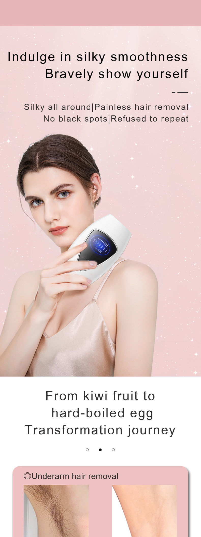 Permanent Hair Removal Device For Home Use With Flashes System_voghion.com