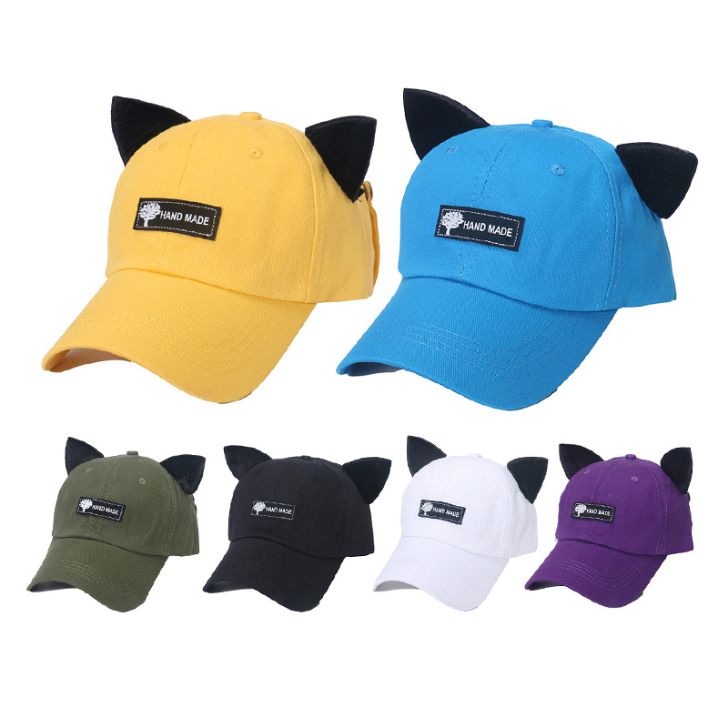 Unisex Streetwear Letter Solid Color Curved Eaves Baseball Cap display picture 1