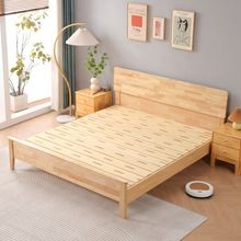 床板静音实木铺板整块垫片榻榻米防潮排骨架实木床架折叠床板木条