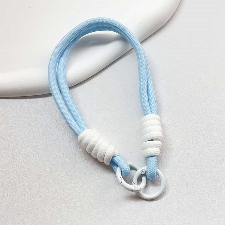シンプルなins色合わせ編み紐ショートタイプ携帯電話ストラップccdカメラストラップ|undefined