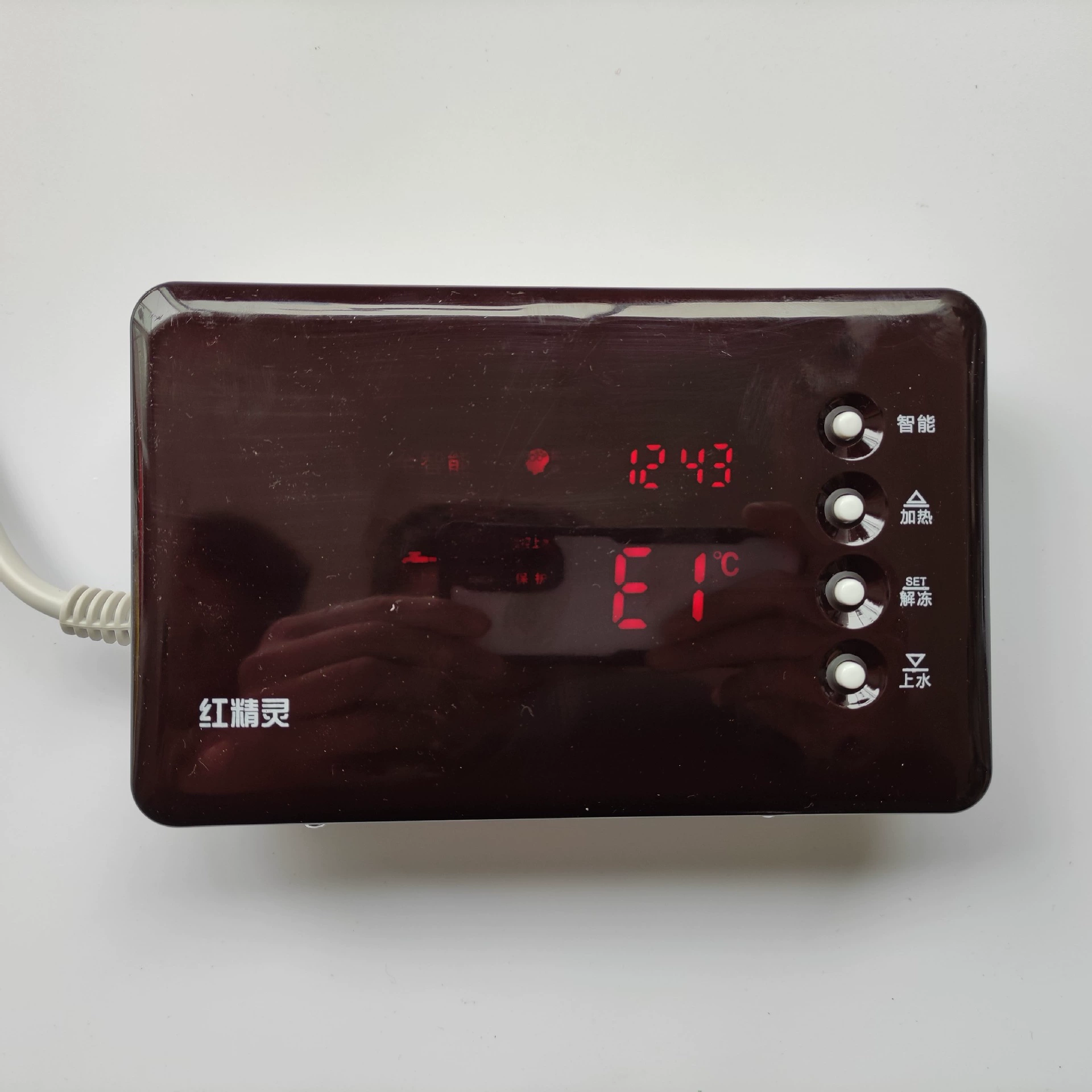 Полный Интеллектуальный Солнечный уровень воды измеритель температуры воды изоляционный инструмент регулятор температуры воды Красный Эльф оптом