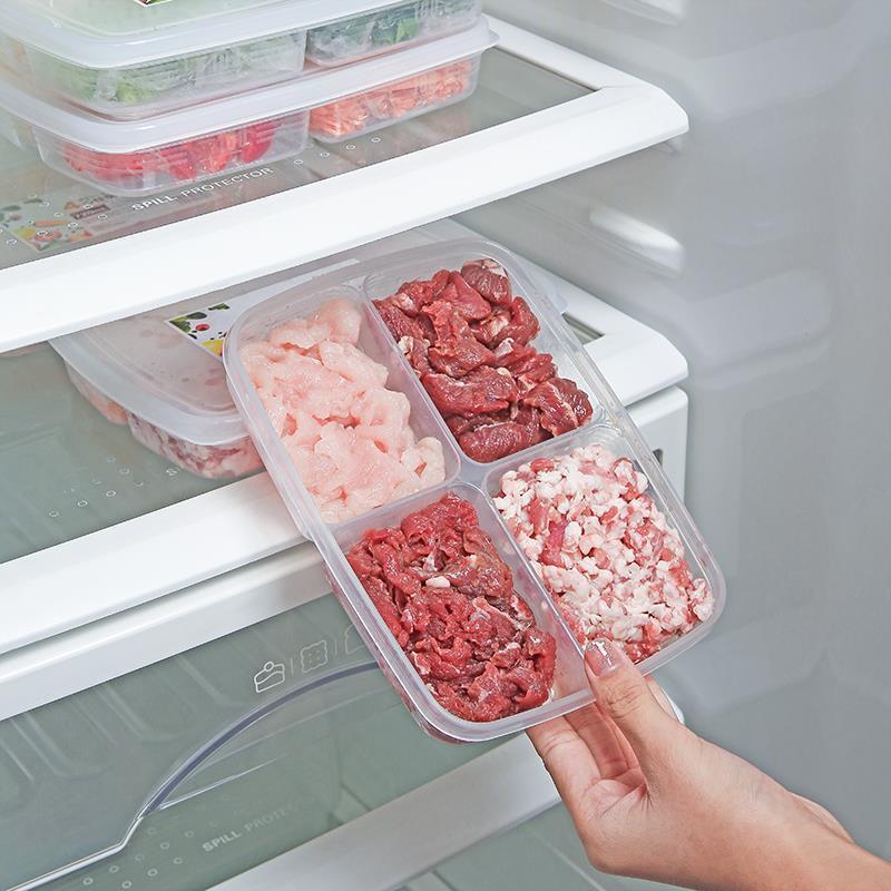 Refrigerator cooked food storage box Lochi Food Box Question Fresh Box Meat to Det Frozen Box Vegetable Storage 3