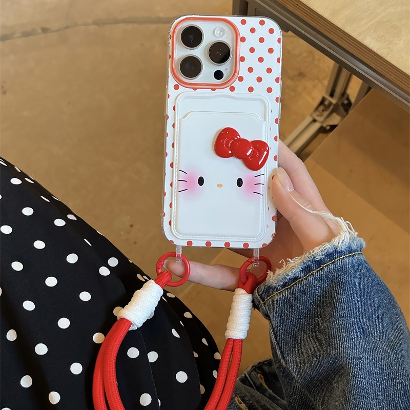 Paquete de tarjeta girl wind point kt iPhone15ProMax para Apple 14 funda para teléfono móvil 13 estéreo 12 cordón 15