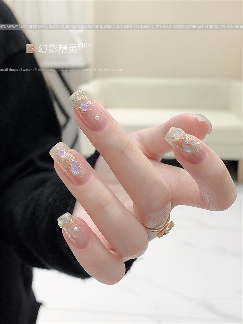 KaSi fototerapia Esmalte de uñas pegamento 2023 nueva primavera y el verano popular blanco lechoso nude rojo cereza salón especial