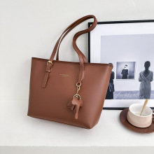 新款单肩包女士复古通勤包2025托特大容量包质感时尚百搭春夏小众