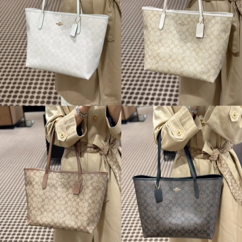 2025 New Model City33 Tote Bag Classic Monogram Magnetic Buckle Shopping Bag Single Shoulder Crossbody Large Capacity Women's Bag 2025 New Model City33 Tote Bag Classic Monogram Magnetic Buckle Shopping Bag Single Shoulder Crossbody Large Capacity Women's Bag