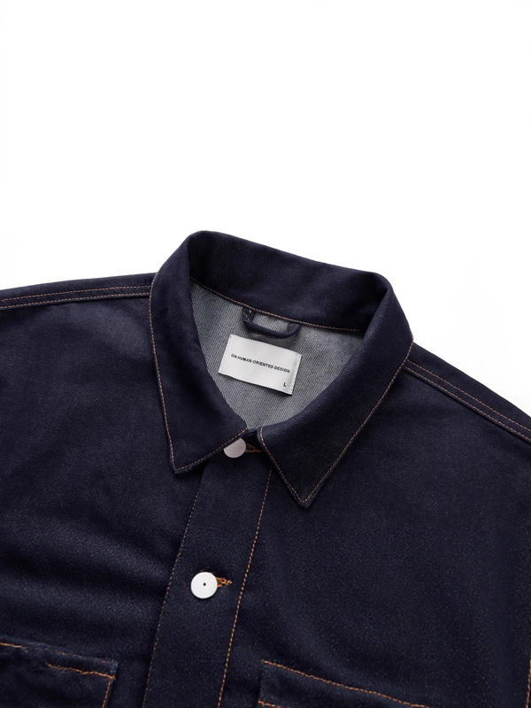 RUIIENRS x OHOD 2025 AW 日系秋款翻领牛仔百搭宽松外套JK012|undefined