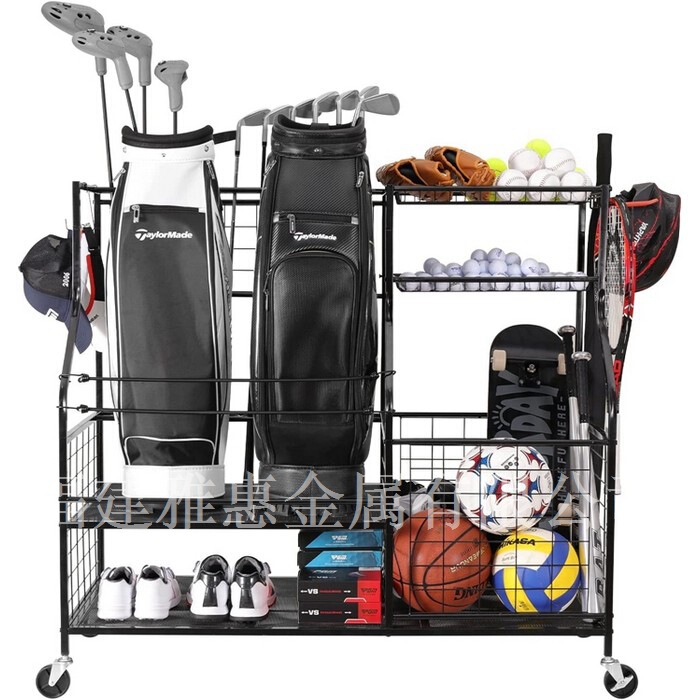 Nail-Free Hanging Cabinet Side Basketball Football Storage Rack Basket Display Rack Home Railing Ball Rack Ball Wall Hanging Storage Dream